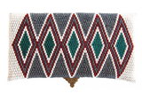 Maasai Beaded Cell Case - White / Green - Ministry of Tomorrow